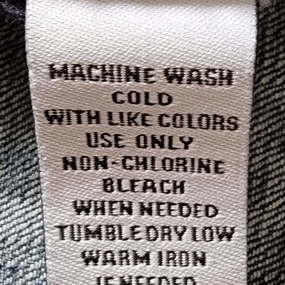 RXB Jean Jacket Blue Ruffled Trim Small (EUC) - Picture 5 of 6